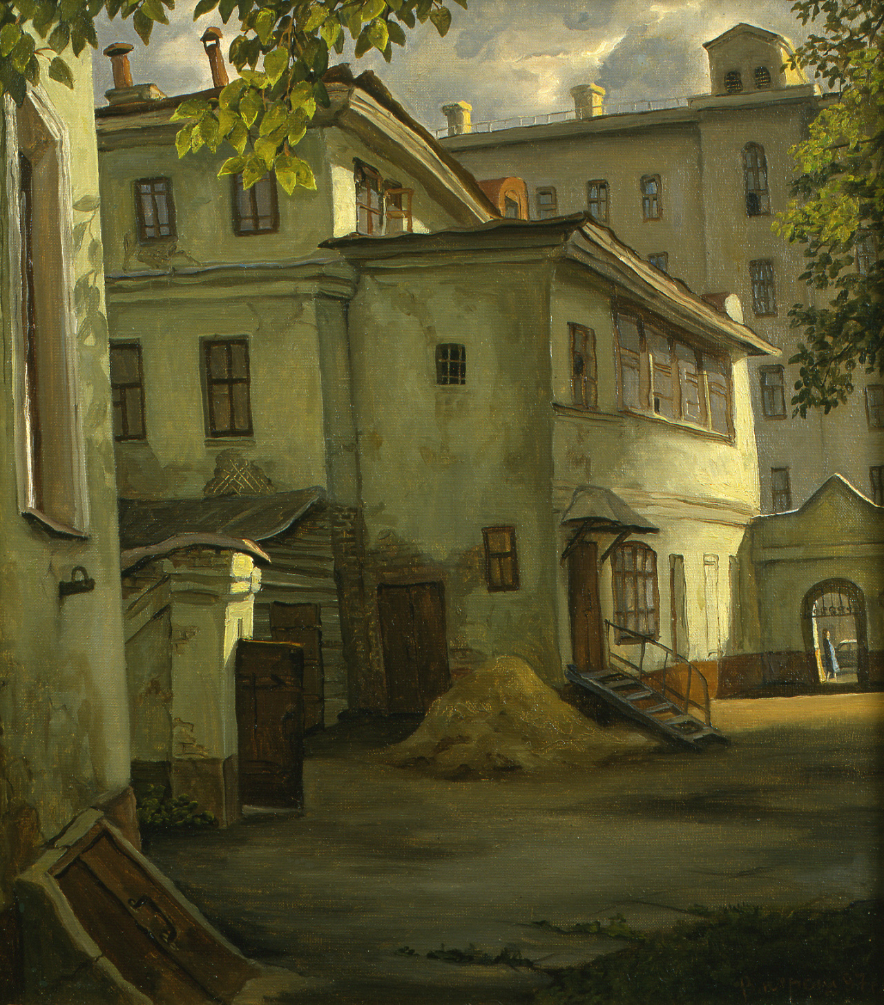Картина Двор на Б.Полянке