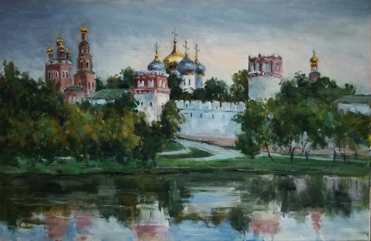 Картина 	Новодевичий монастырь 