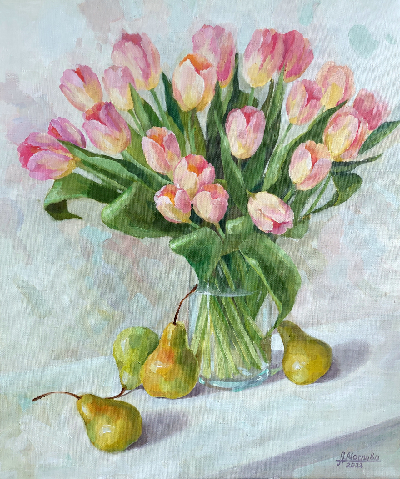 Картина Букет тюльпанов 