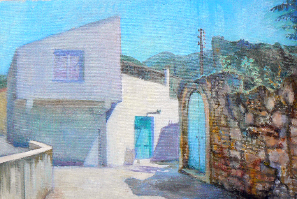 Картина Деревня на Крите