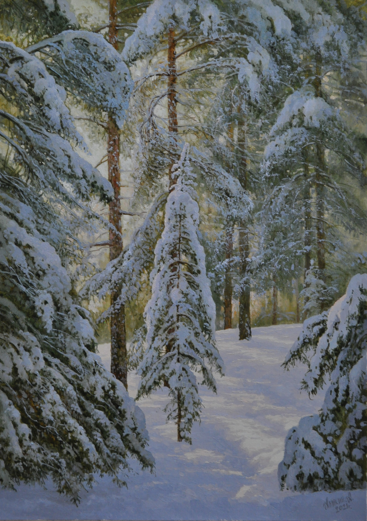 Картина Чародейка-Зима