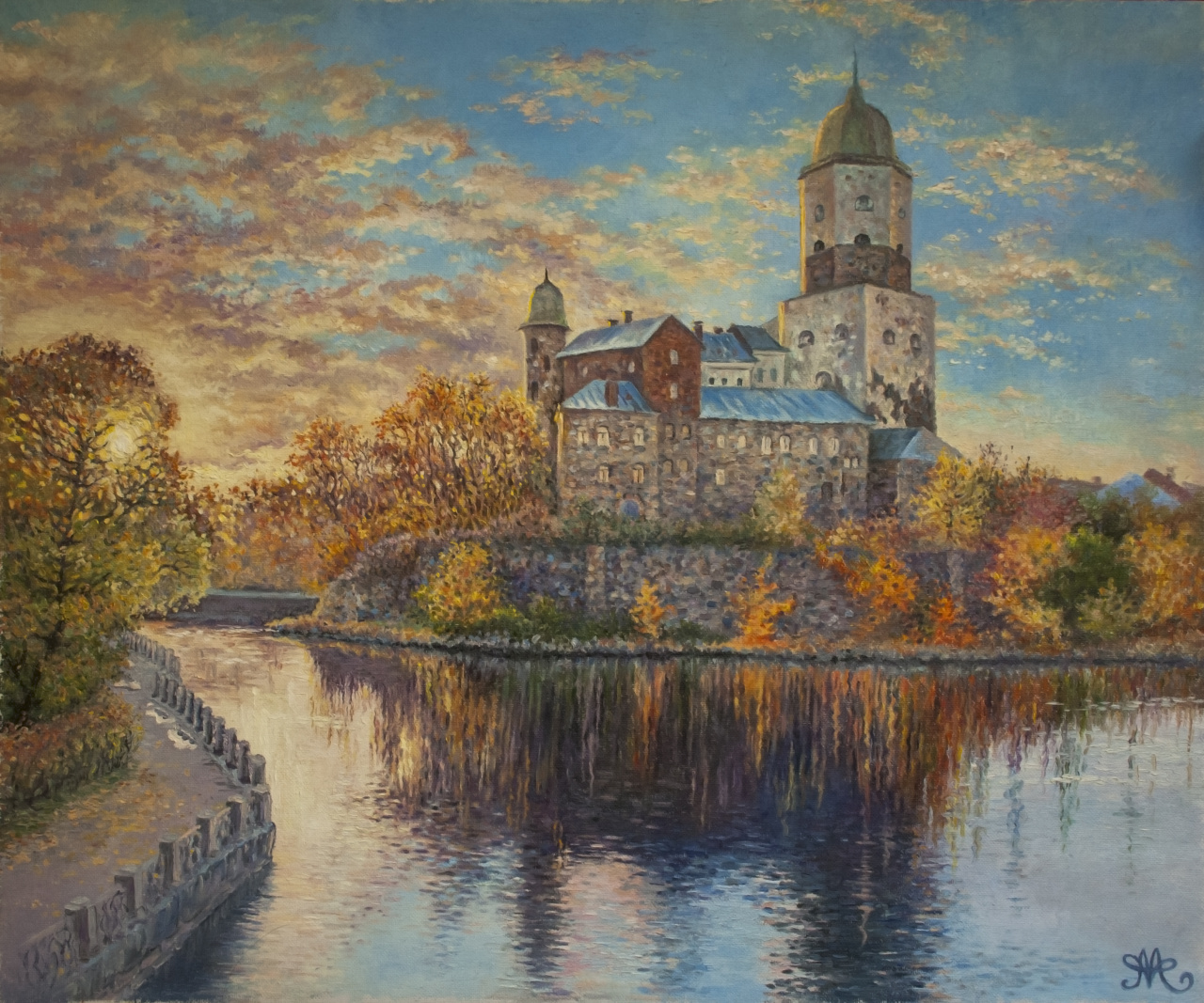 Картина Выборгский замок