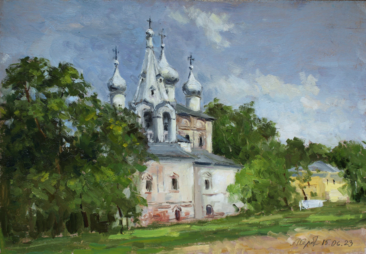 Картина Церковь Иоанна Златоуста. Вологда