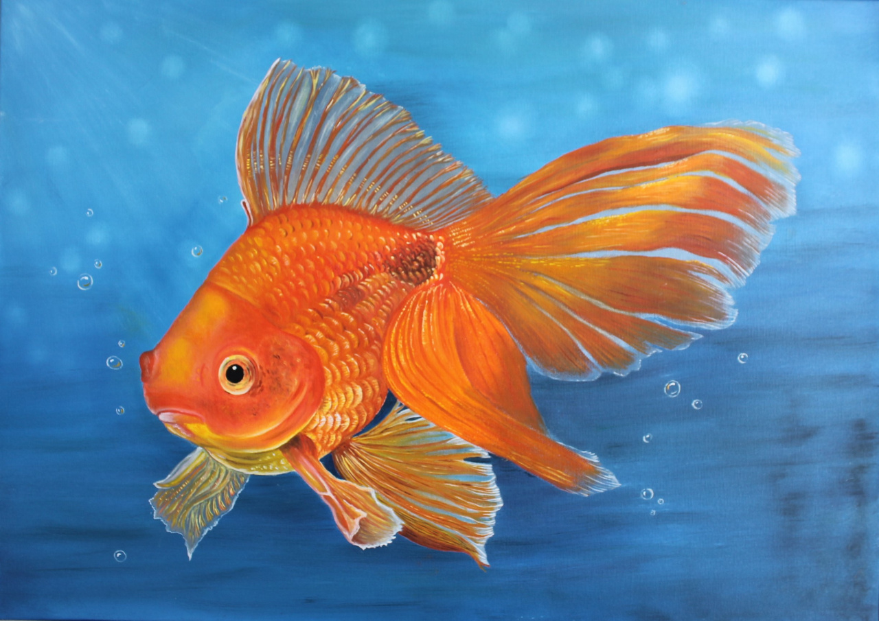 Картина Золотая рыбка