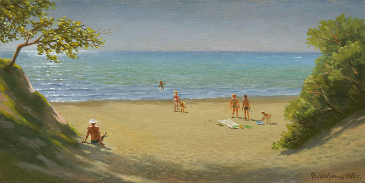 Картина Пляж в Анапе