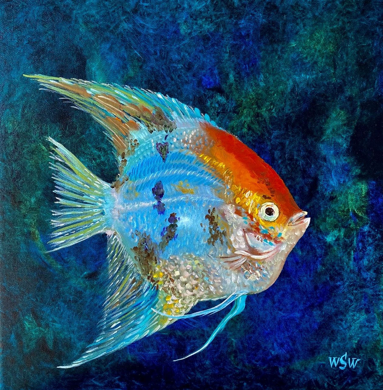 Картина Экзотическая рыбка 4