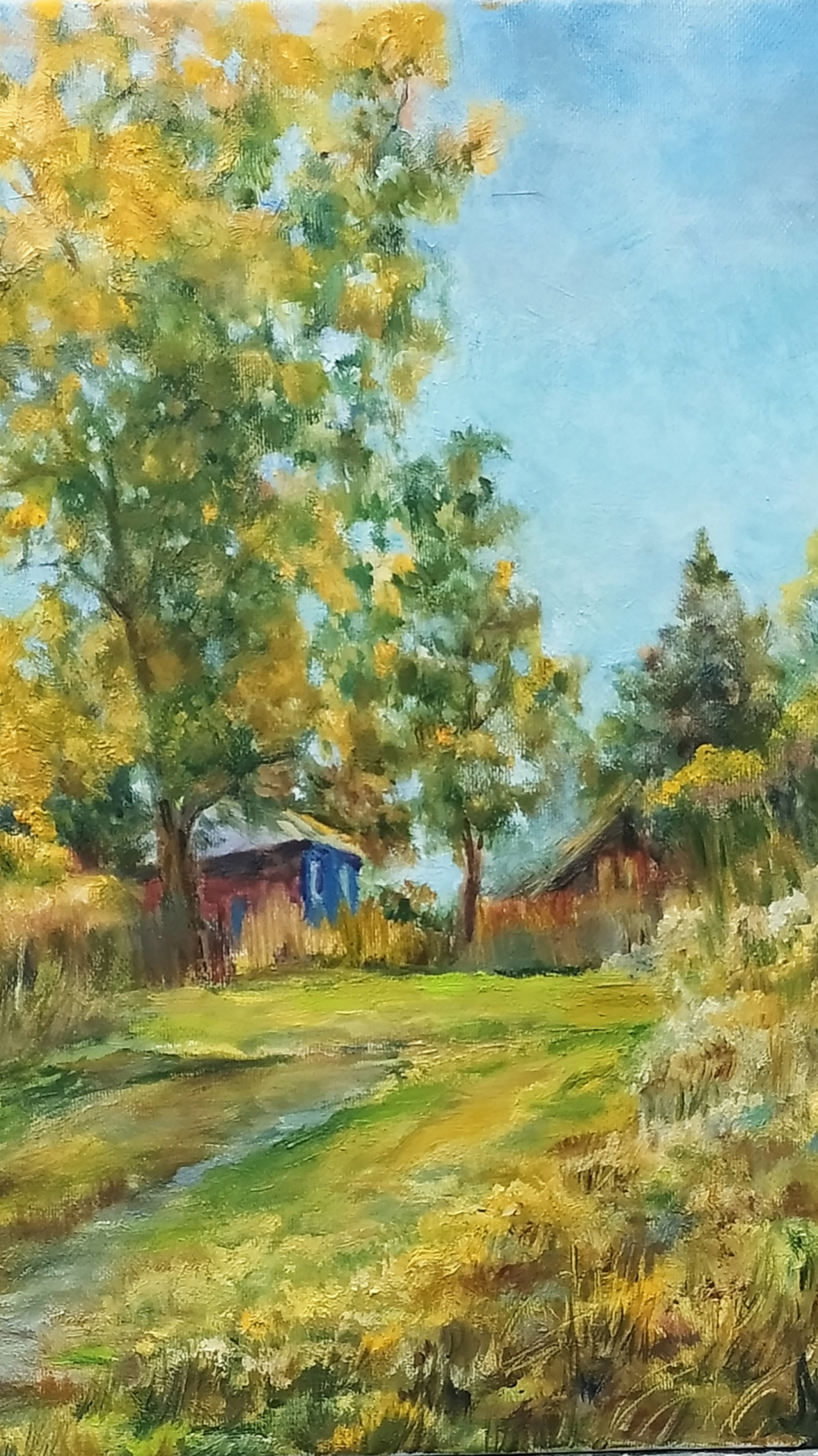 Картина Осень в Тульской области