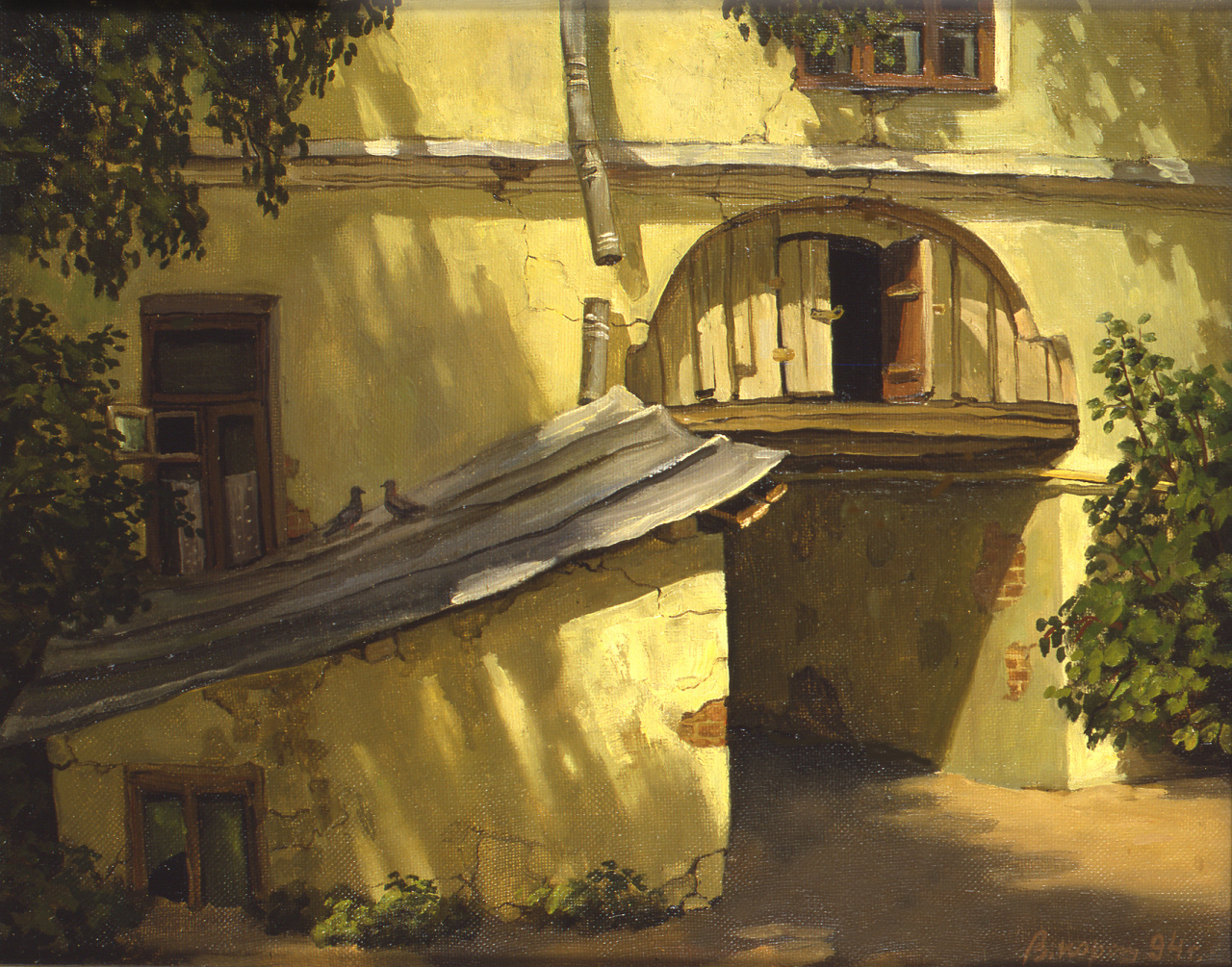 Картина Арка в Печатниковом переулке