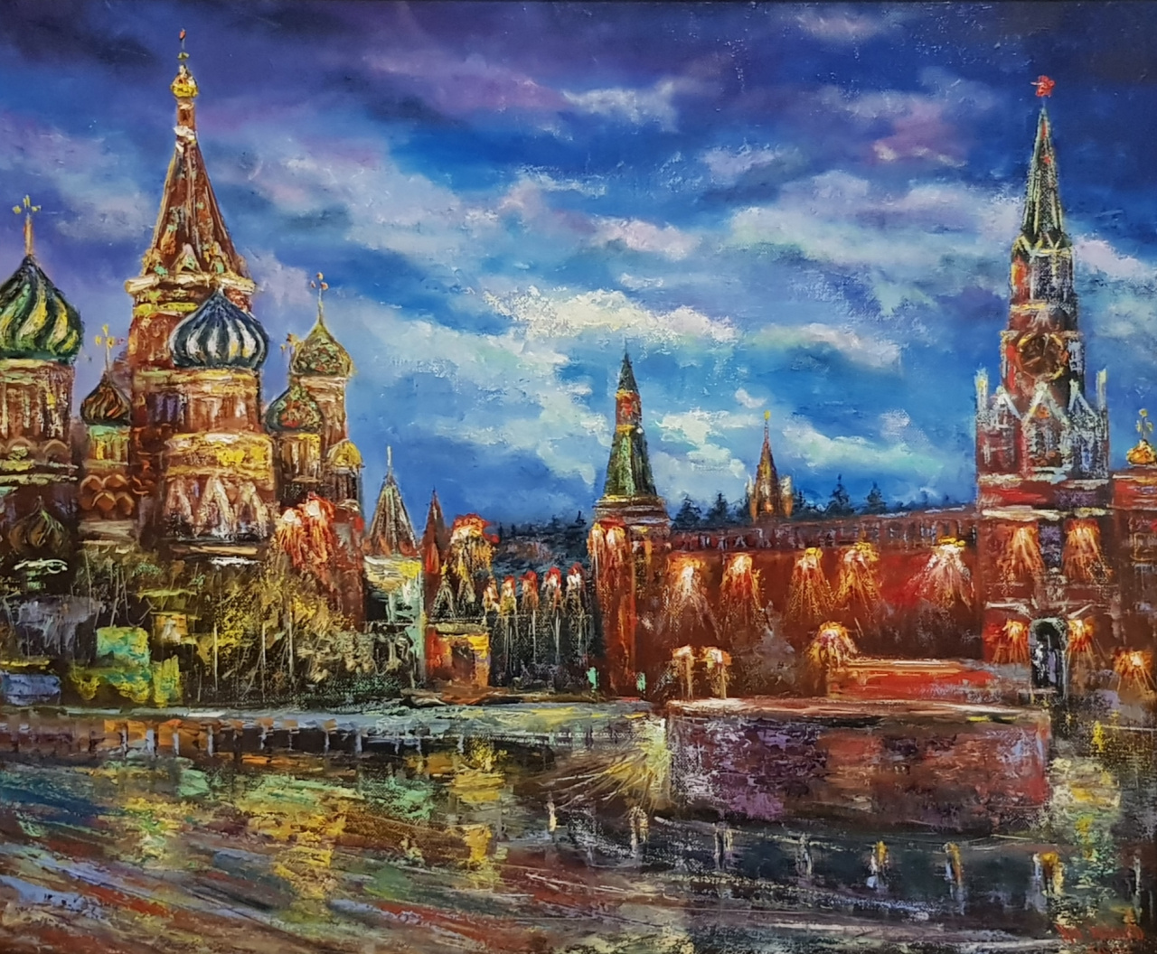 Картина Москва. Красная площадь