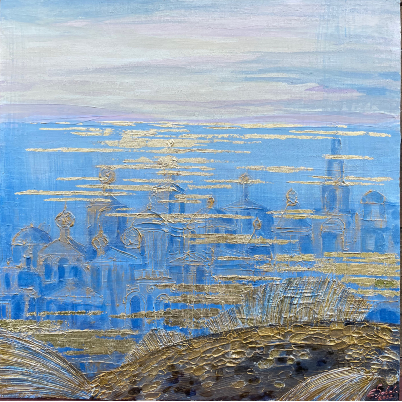 Картина «Города под водой»