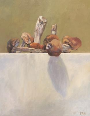 Картина Этюд с грибами